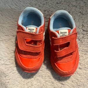 2 pairs Saucony toddler sneakers